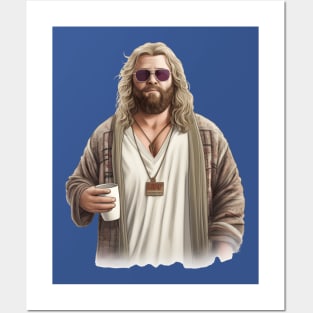 Fat Thor Dude Posters and Art